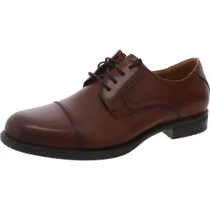 11568221 Mens Two Tone Leather Oxfords