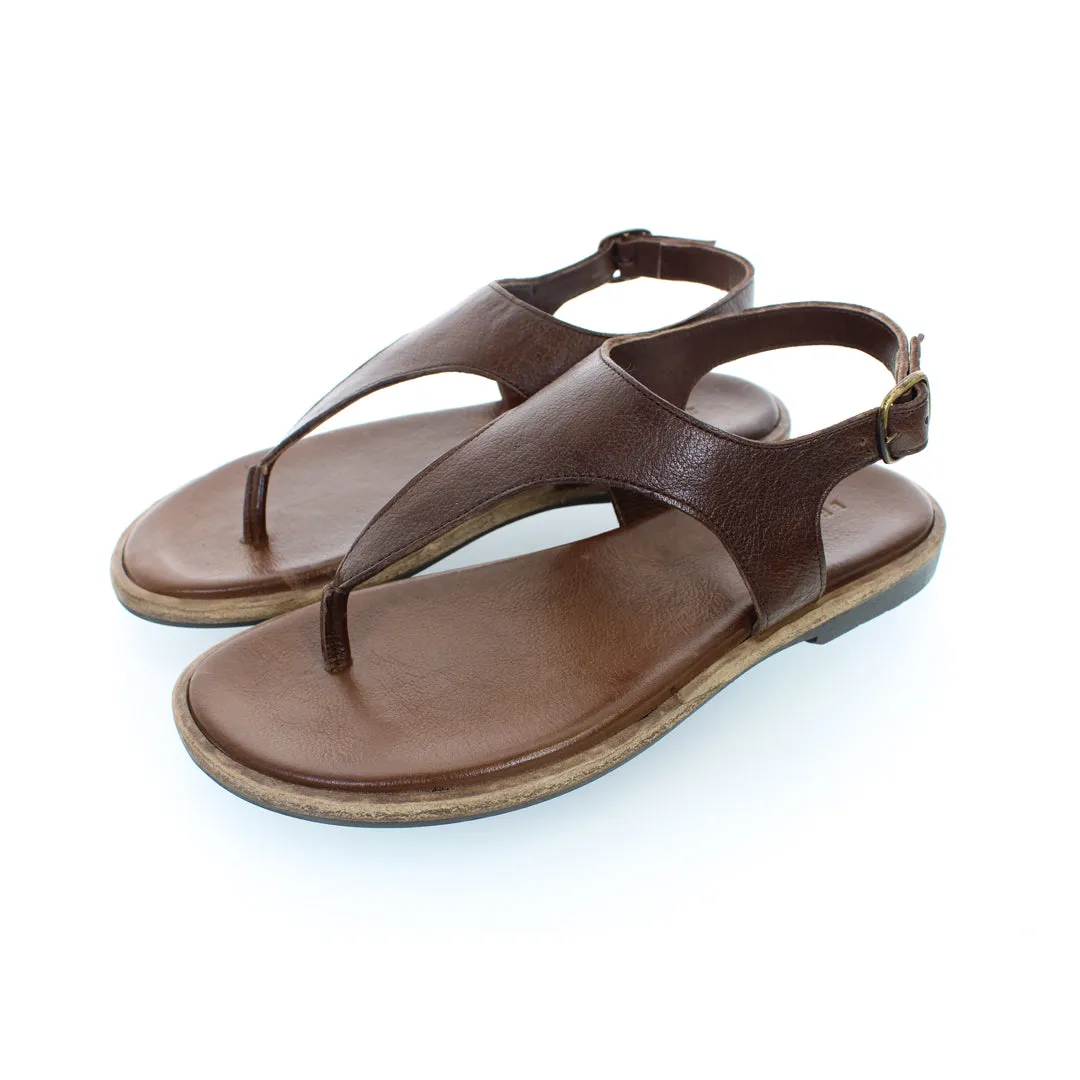 ALESSANDRIA MAHOGANY SANDALS