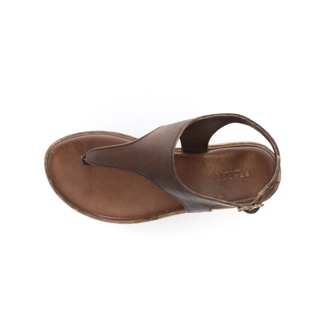 ALESSANDRIA MAHOGANY SANDALS
