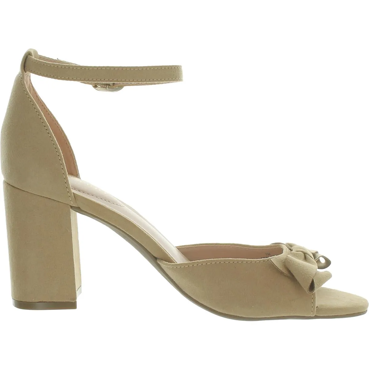 Alice 2 Womens Suede Covered Heel Dress Pumps