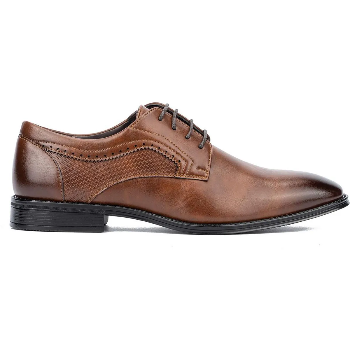 Apollo Mens Faux Leather Lace-Up Loafers