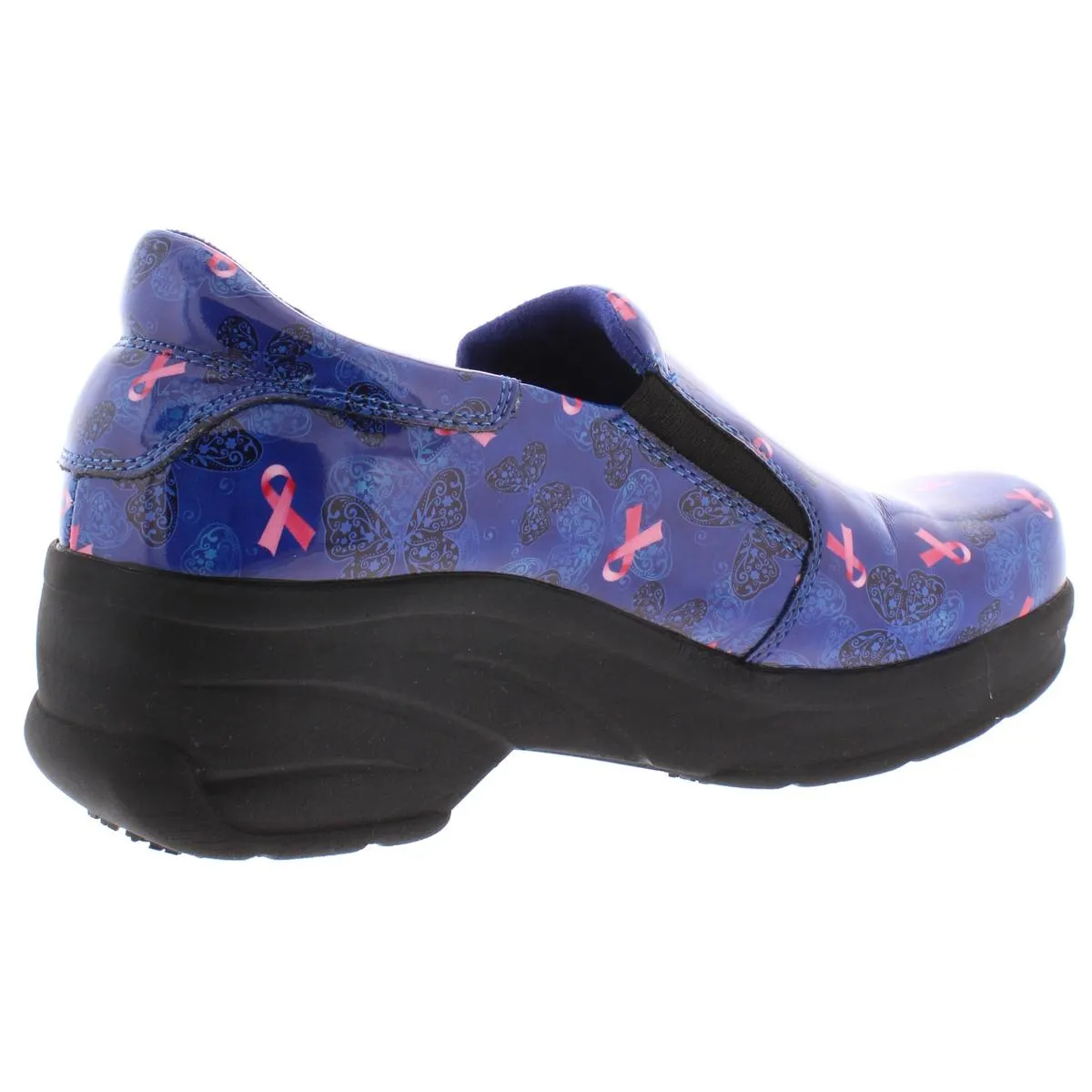 Appreciate Womens Patent Leather Slip On Clogs