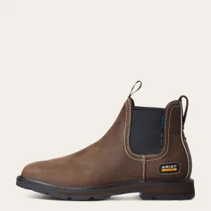 Ariat Men's Groundbreaker H2O 5" Waterproof EH Steel Toe Chelsea Boot