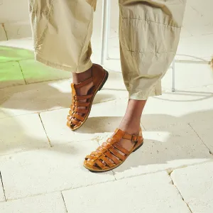 ARTEMIDE TAN SANDALS