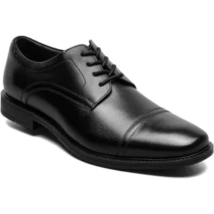 BAXTER Mens Solid Leather Oxfords