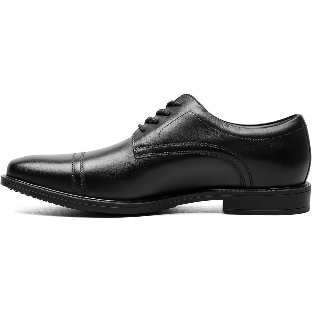 BAXTER Mens Solid Leather Oxfords
