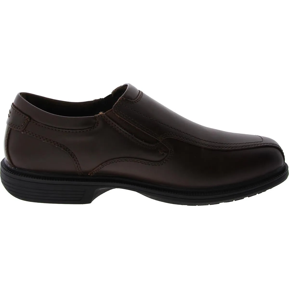 Bleeker St Mens Leather Slip Resistant Loafers