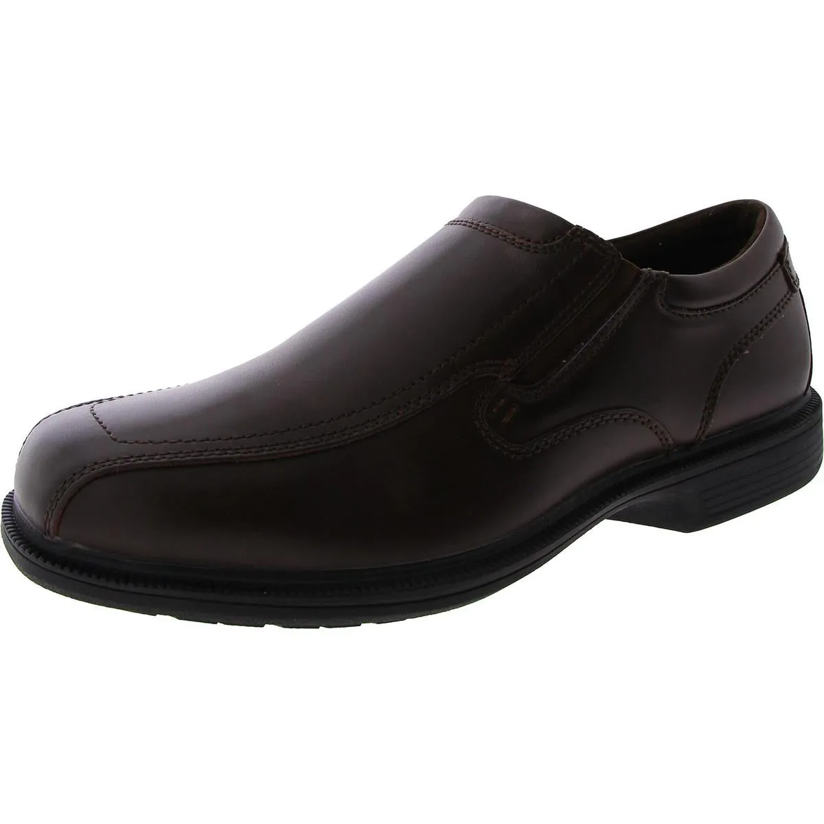 Bleeker St Mens Leather Slip Resistant Loafers