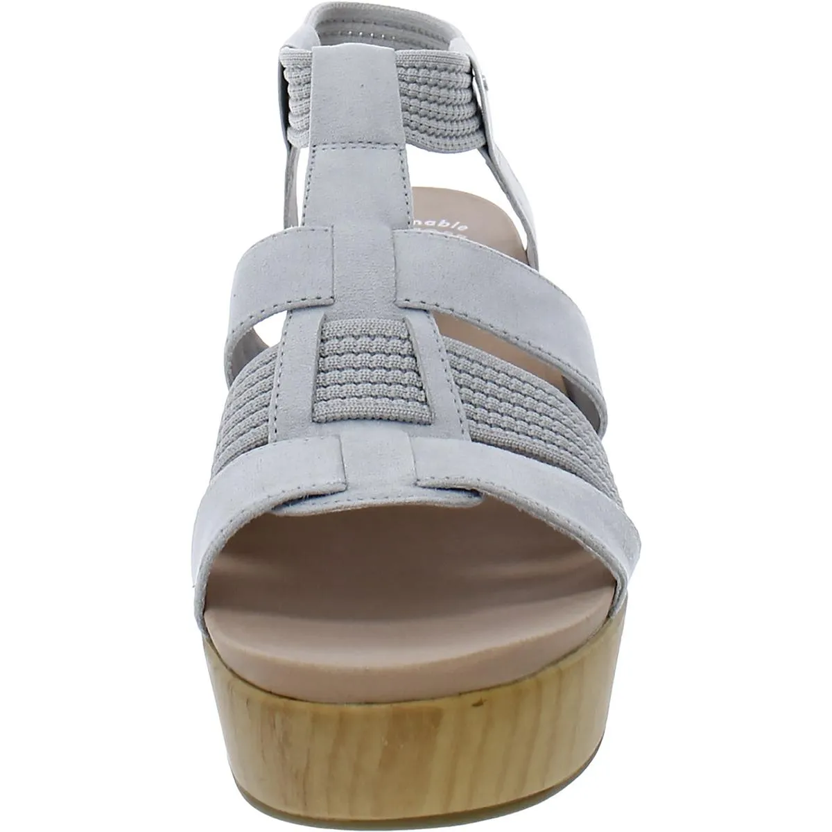 Blossom Womens Leather Slingback Dress Sandals