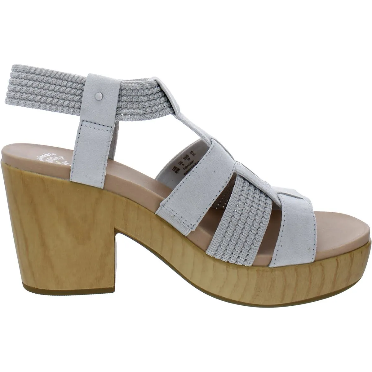 Blossom Womens Leather Slingback Dress Sandals