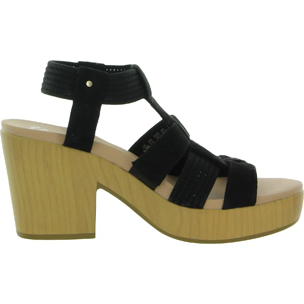 Blossom Womens Strappy Ankle Strap Platform Sandals