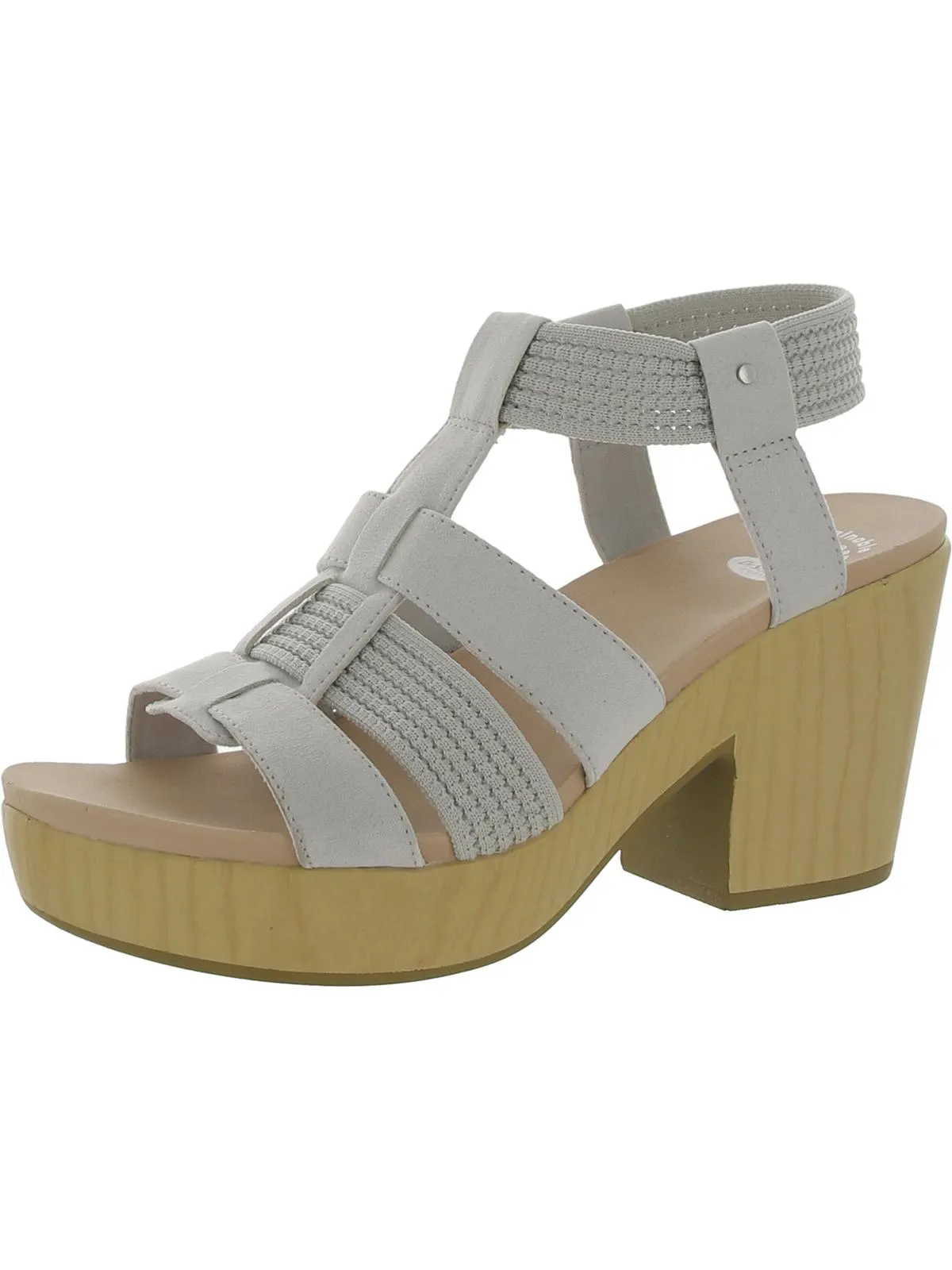Blossom Womens Strappy Ankle Strap Platform Sandals