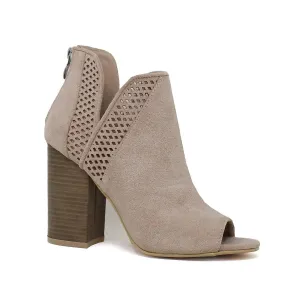 Breck Bootie In Taupe