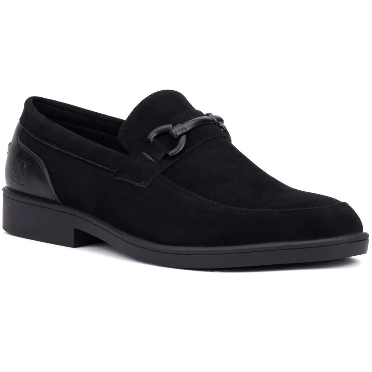 Bryant Mens Solid Faux Suede Loafers
