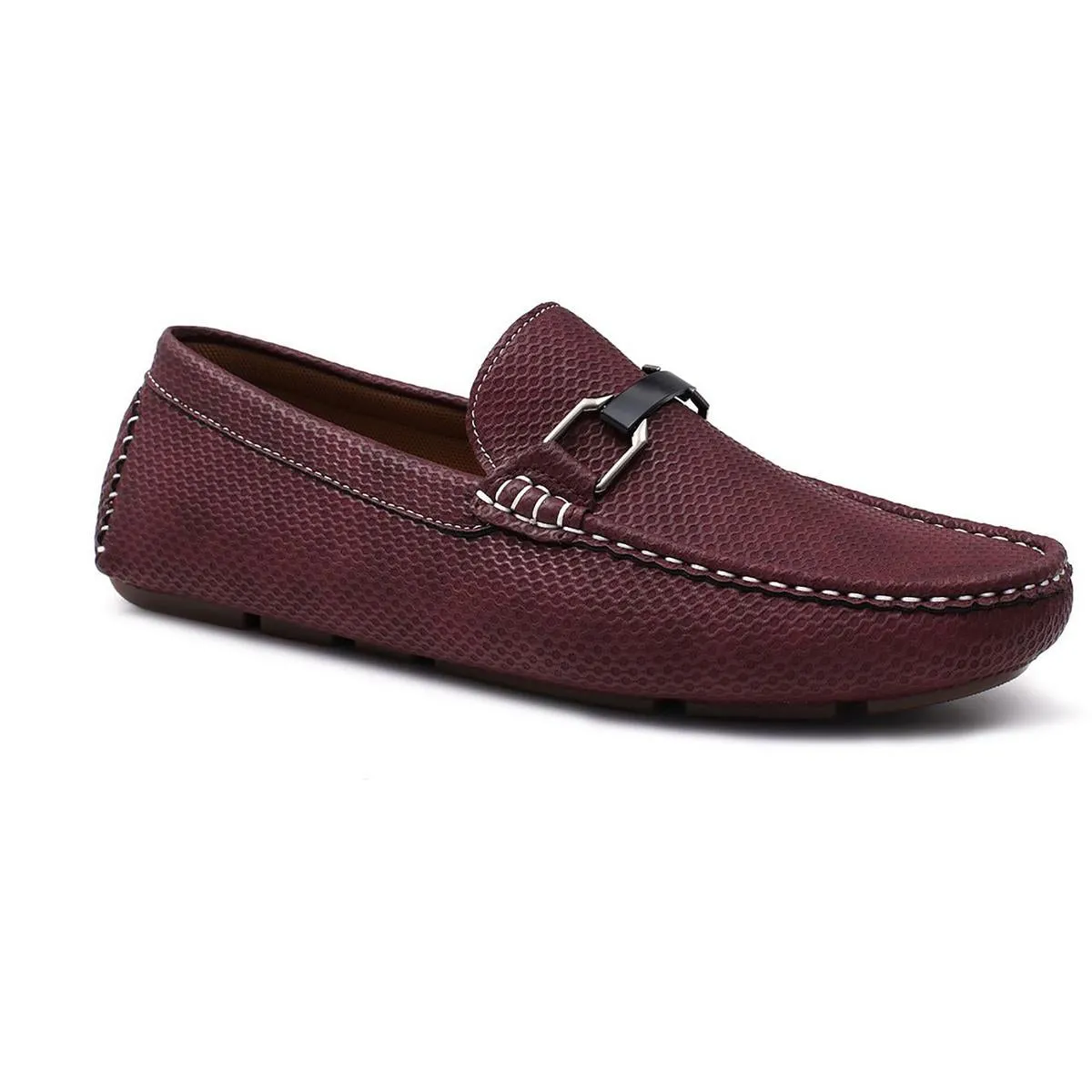 CHARTER Mens Buckle Man Made Loafers