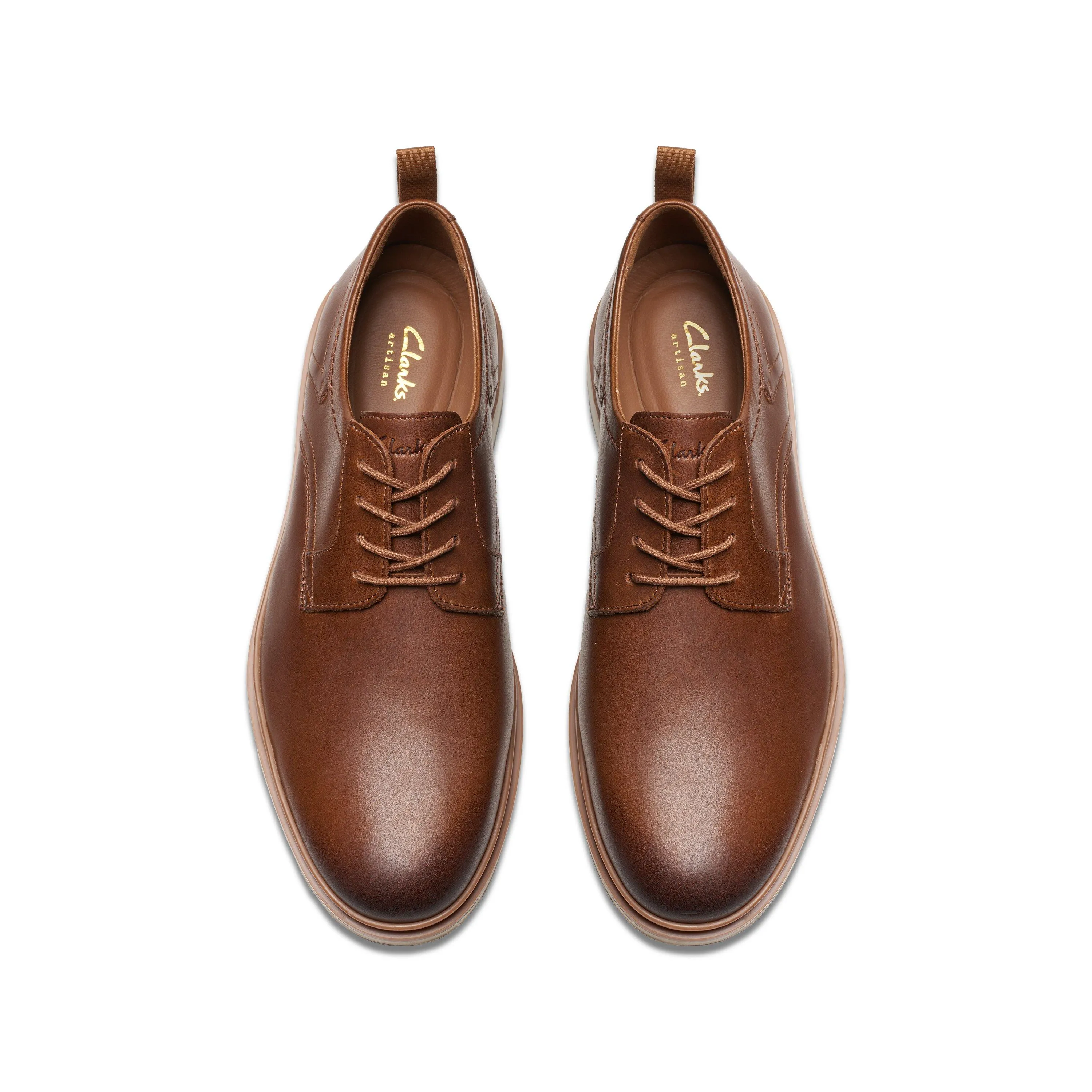 Clarks Chantry Lo in Brown Leather