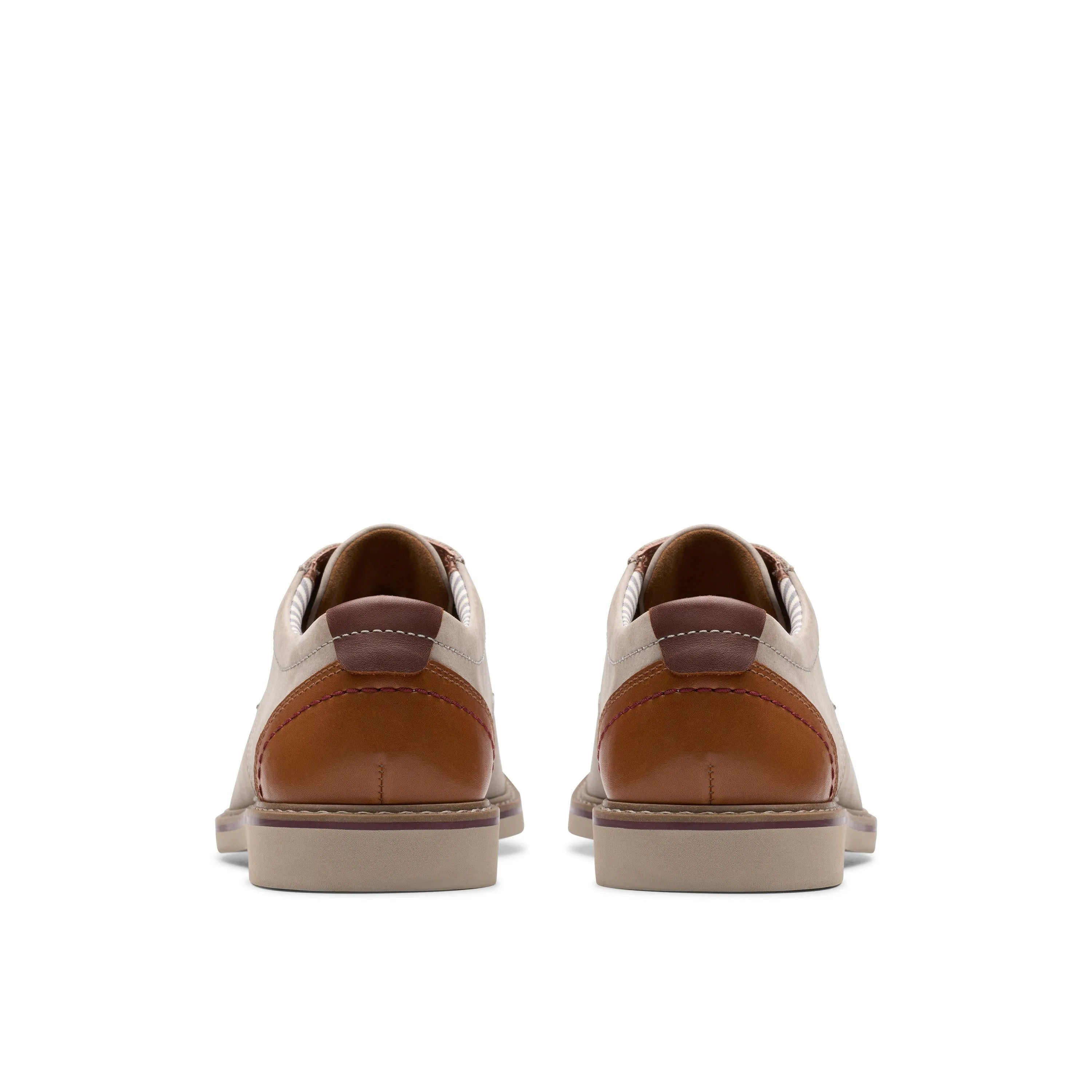 Clarks Radcliff Low in Grey Nubuck