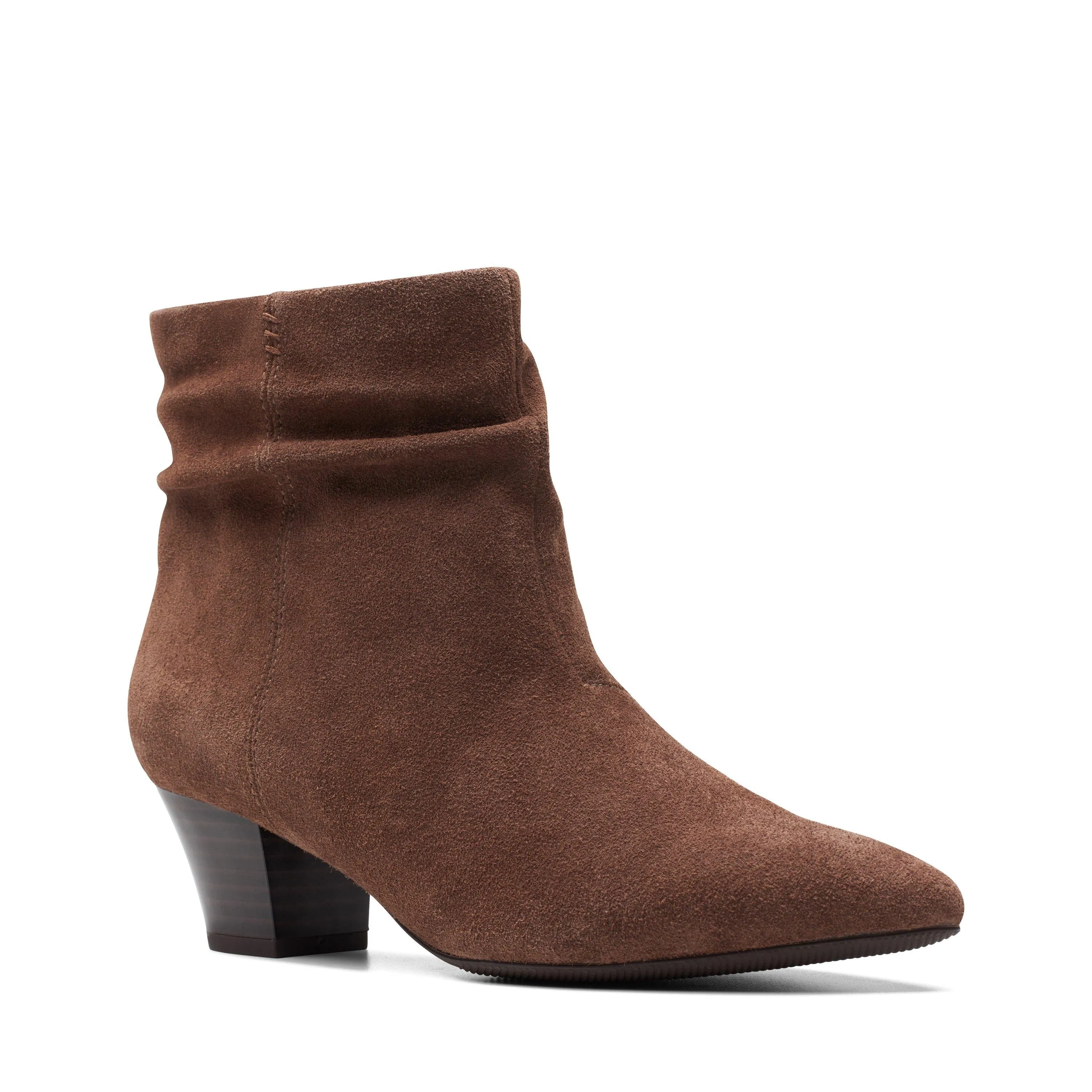Clarks Teresa Skip in Beige Suede