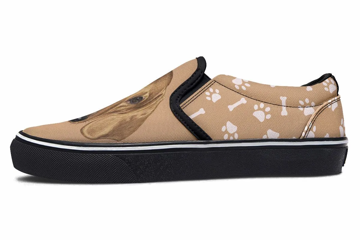 Dachshund Puppy Slip-On Shoes