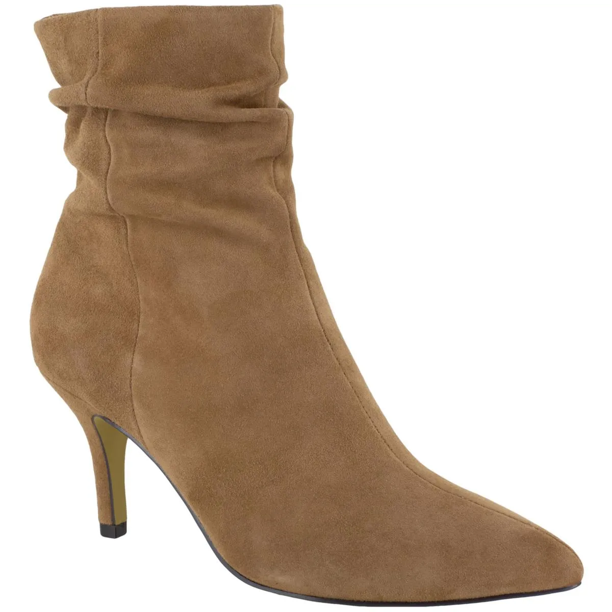 Danielle Womens Suede Heels Dress Boots
