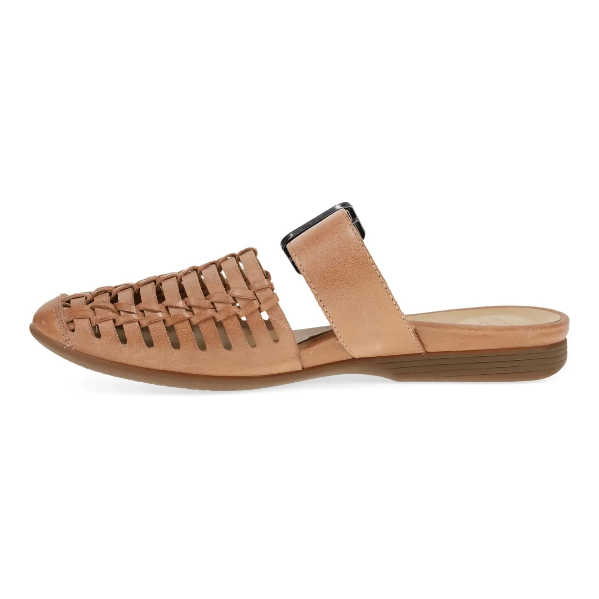 Dansko Women's Leilani Light Tan Burnished Nappa Mule