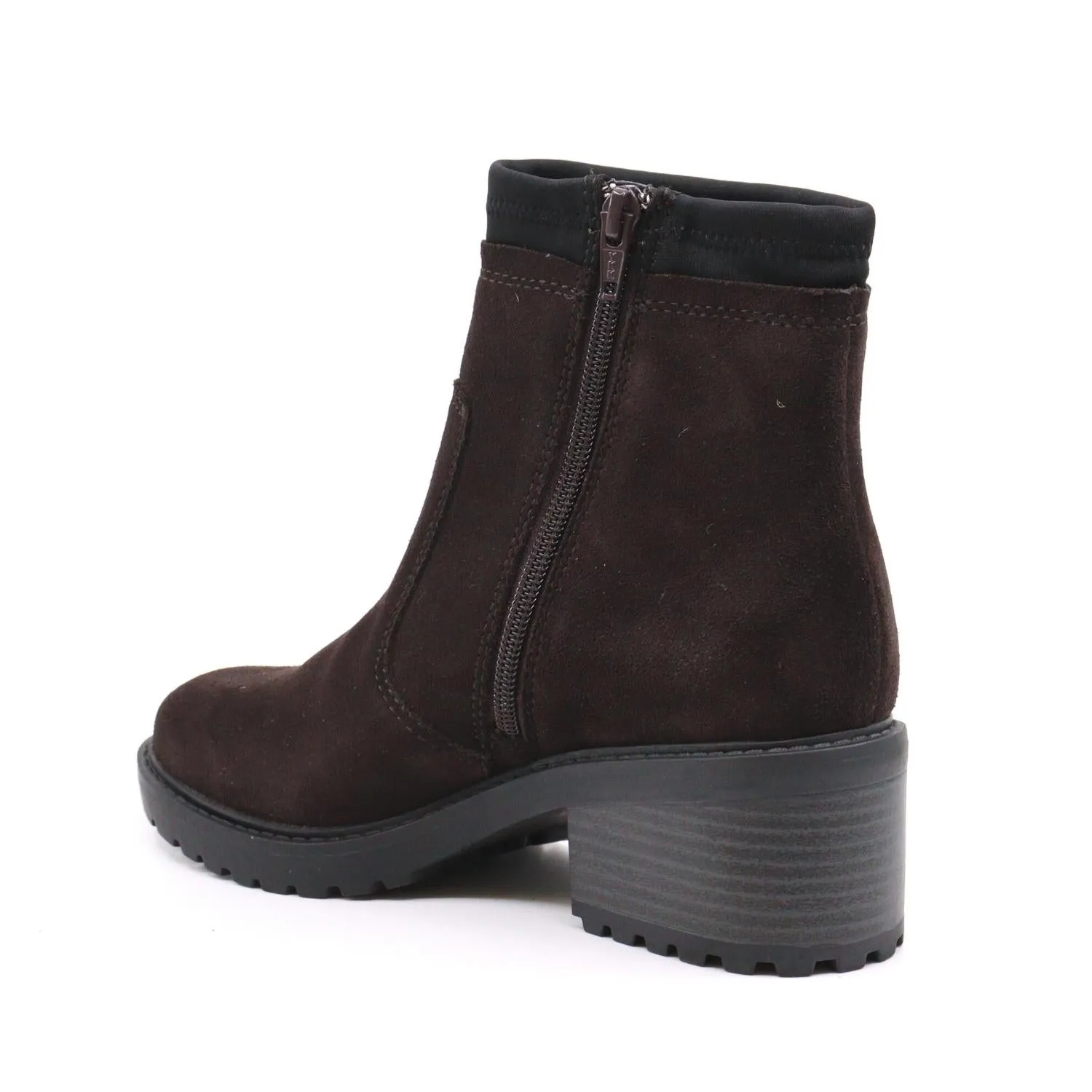 Demi Boot In Cafe Suede