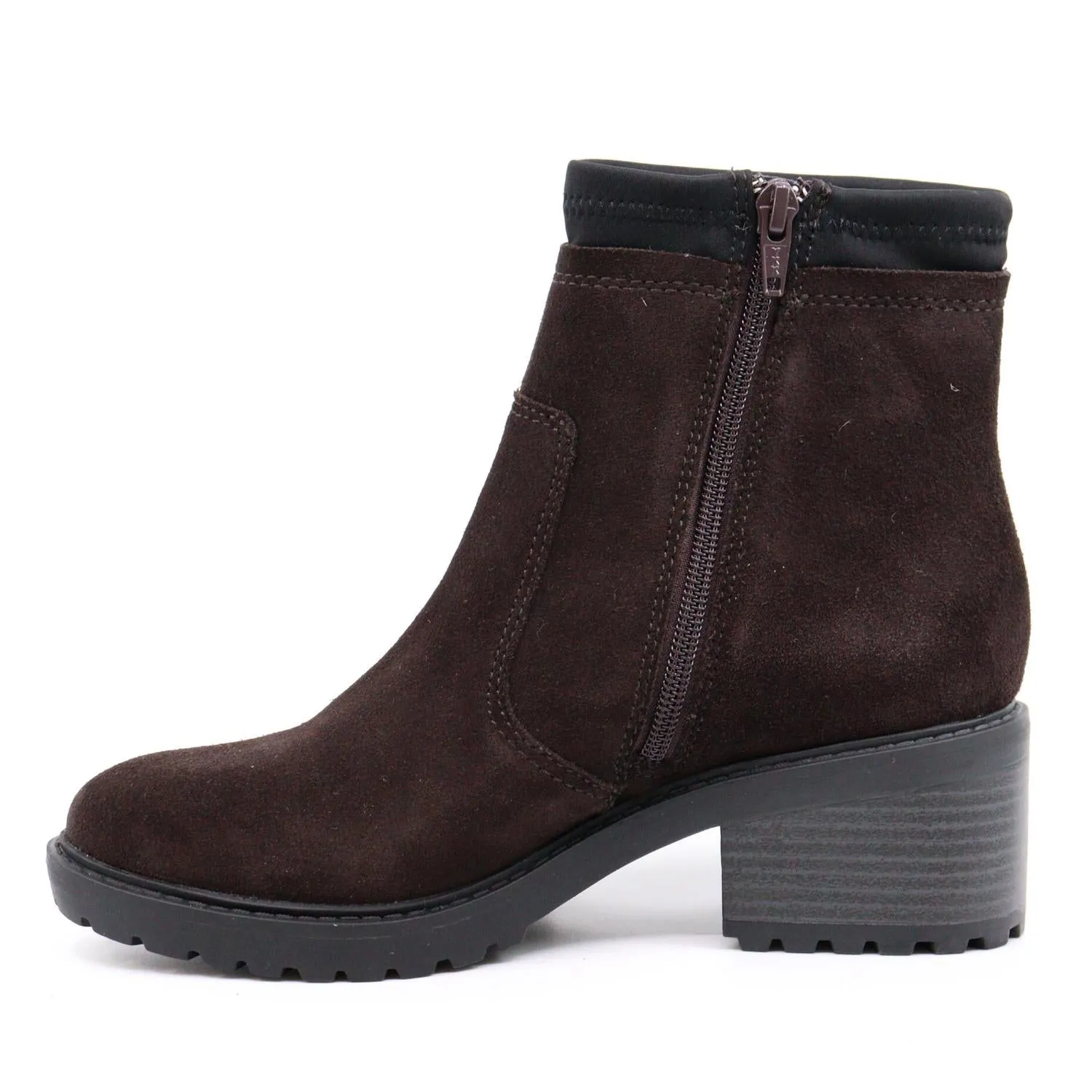 Demi Boot In Cafe Suede