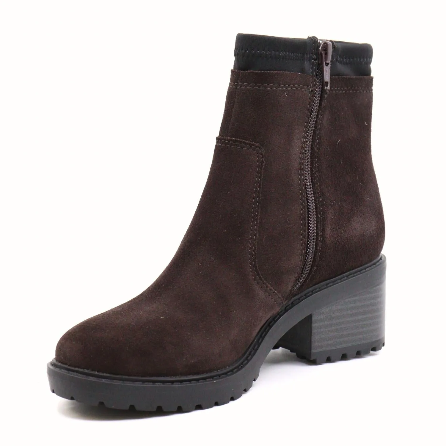 Demi Boot In Cafe Suede