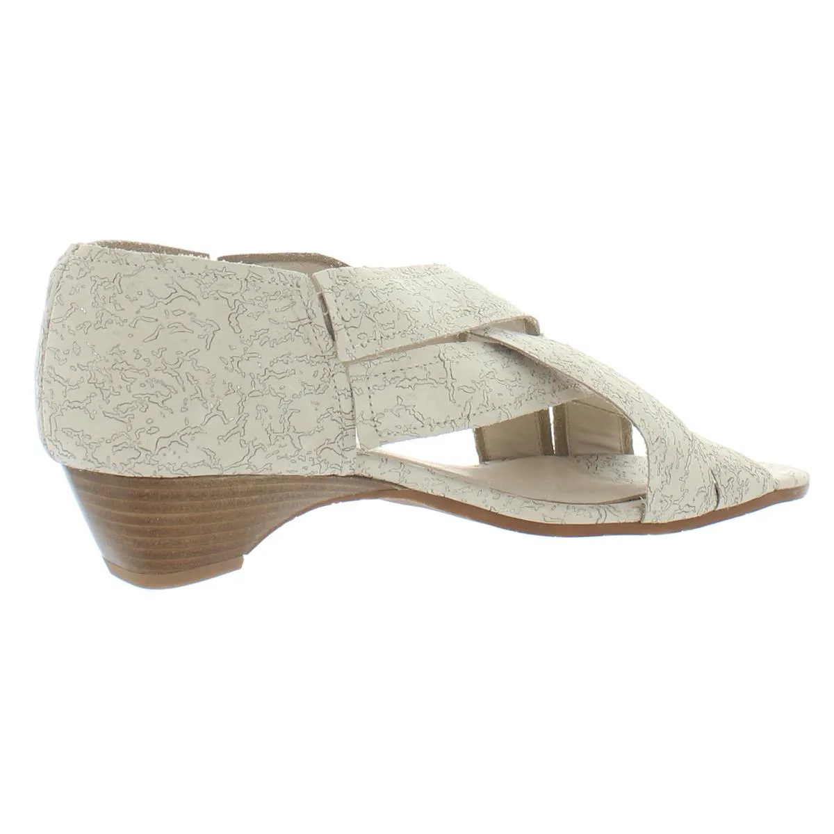 Desio Womens Suede Slip On Dress Sandals