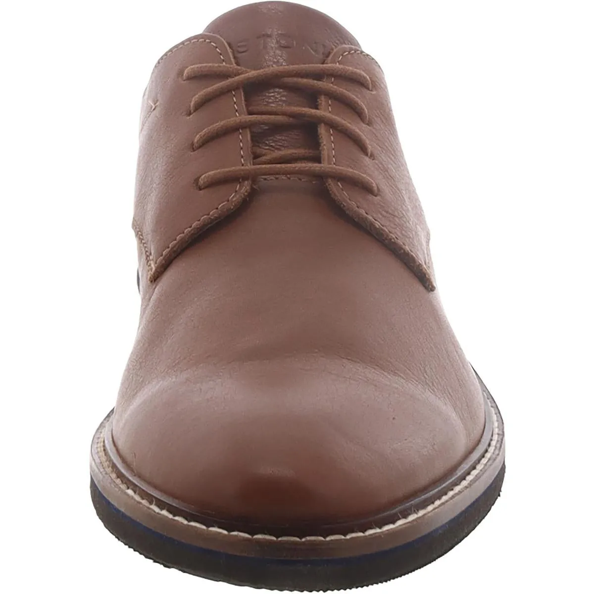 Dezmin Plain Mens Leather Lace Up Derby Shoes