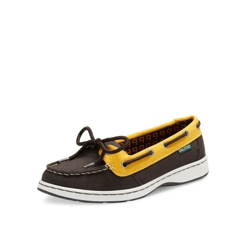 Eastland Casual Shoes Womens MLB Team Logo Canvas Boat Round Toe 2562