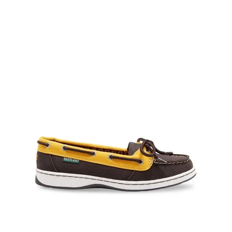 Eastland Casual Shoes Womens MLB Team Logo Canvas Boat Round Toe 2562