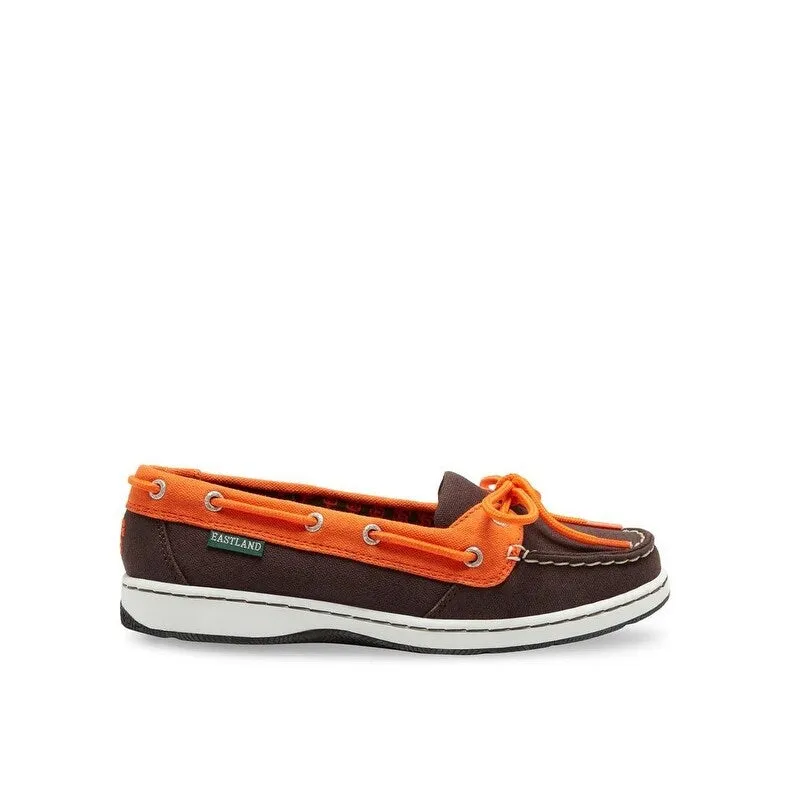 Eastland Casual Shoes Womens MLB Team Logo Canvas Boat Round Toe 2562