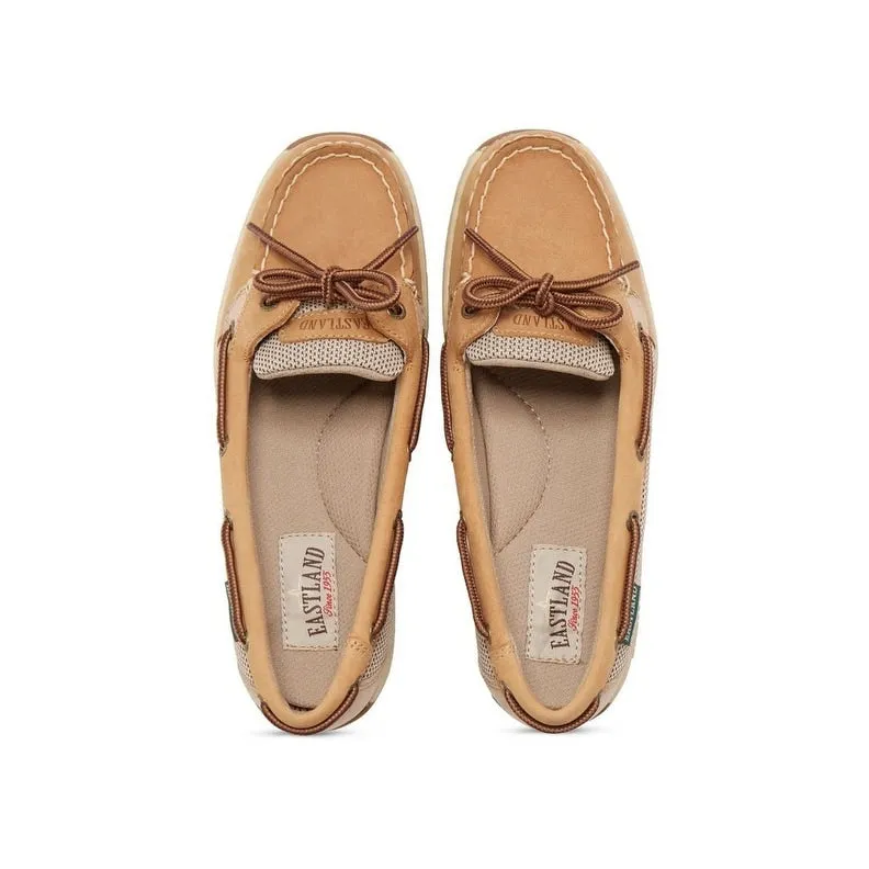 Eastland Casual Shoes Womens Sunrise Boat Slip On Leather Tan 3562