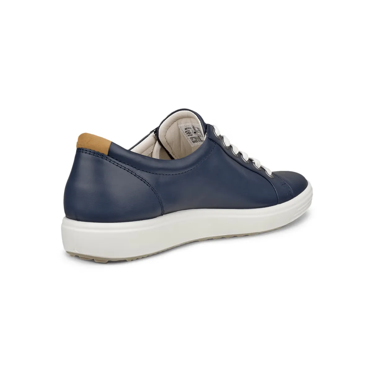 Ecco Women's Soft 7 Sneaker Marine Leather