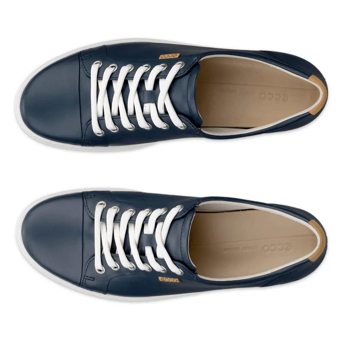 Ecco Women's Soft 7 Sneaker Marine Leather