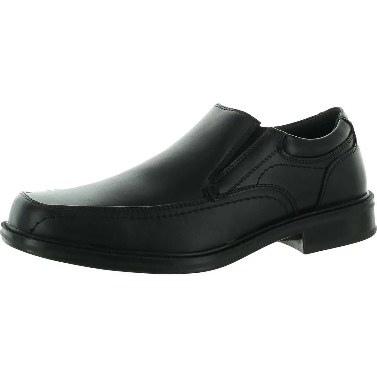 Edson  Mens Leather Slip On Loafers