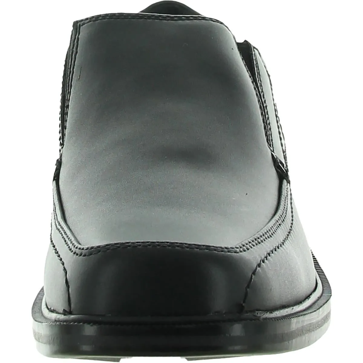 Edson  Mens Leather Slip On Loafers