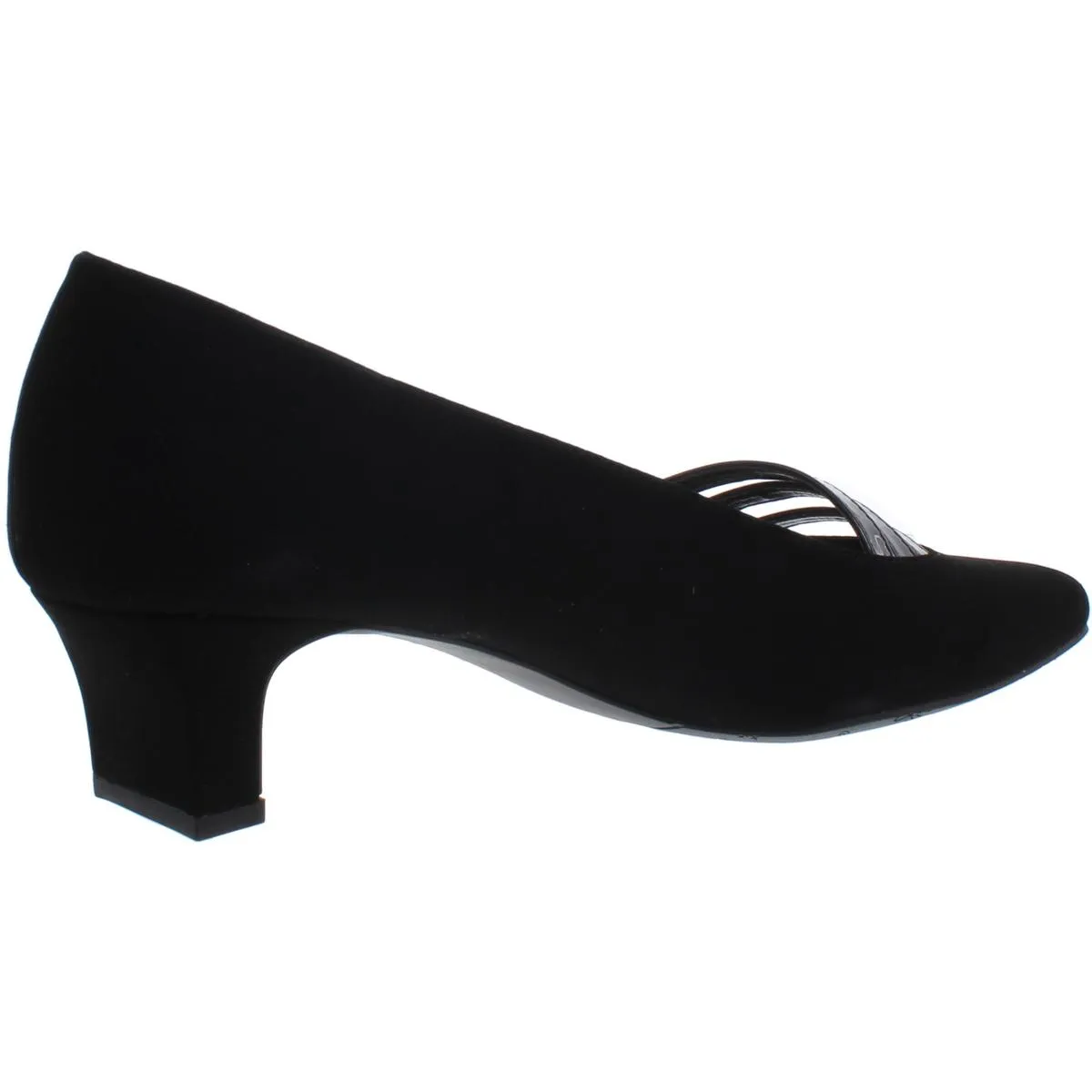Entice Womens Faux Suede Comfort Dress Heels