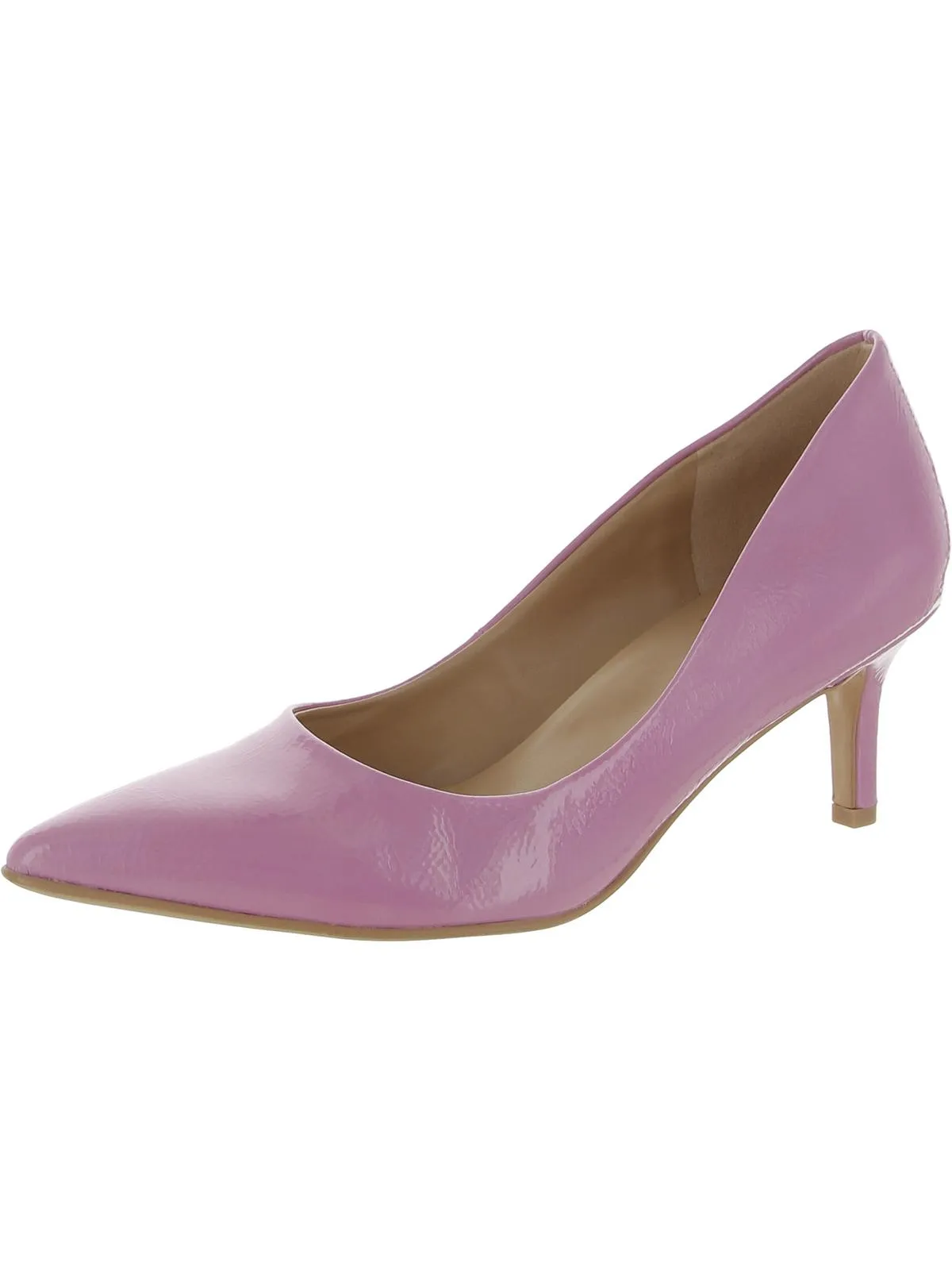 Everly Womens Slip On Dress Heels