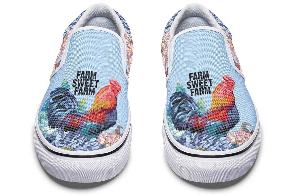 Farm Sweet Farm Slip-On Shoes