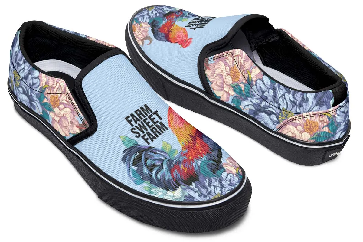 Farm Sweet Farm Slip-On Shoes