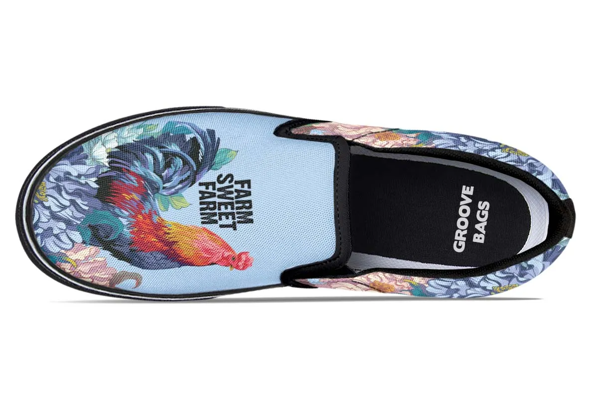 Farm Sweet Farm Slip-On Shoes
