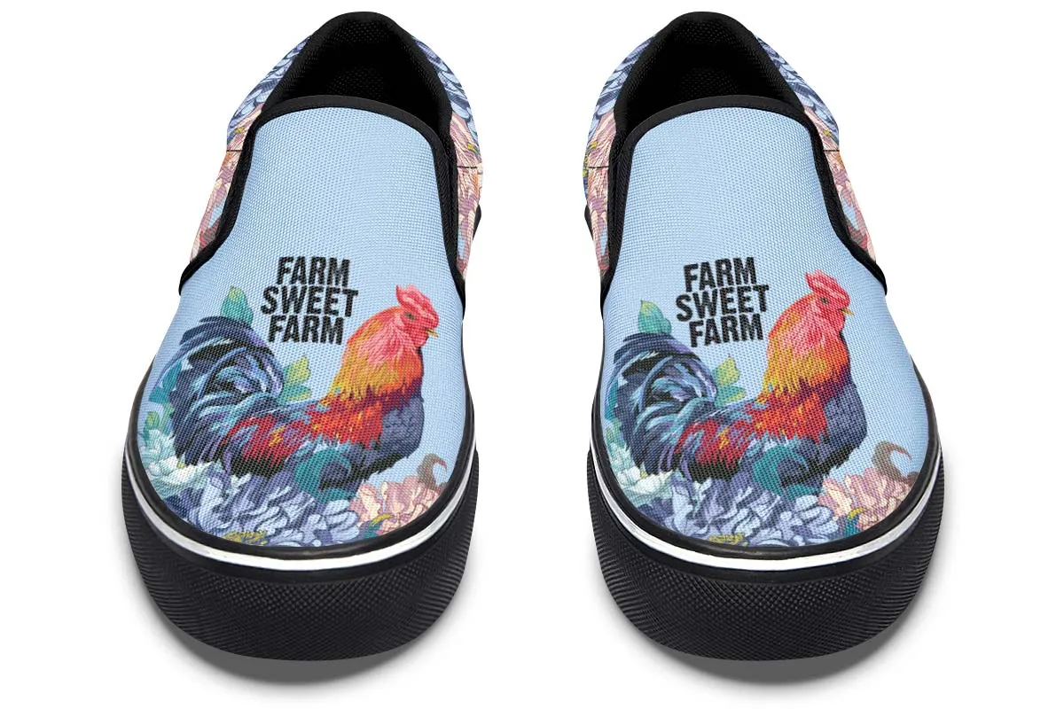 Farm Sweet Farm Slip-On Shoes