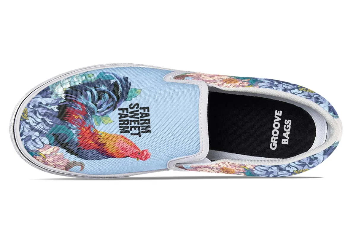 Farm Sweet Farm Slip-On Shoes