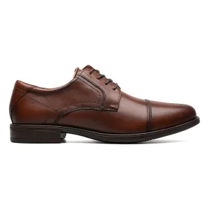 Florsheim Men's Midtown Cap Toe Oxford Cognac Leather