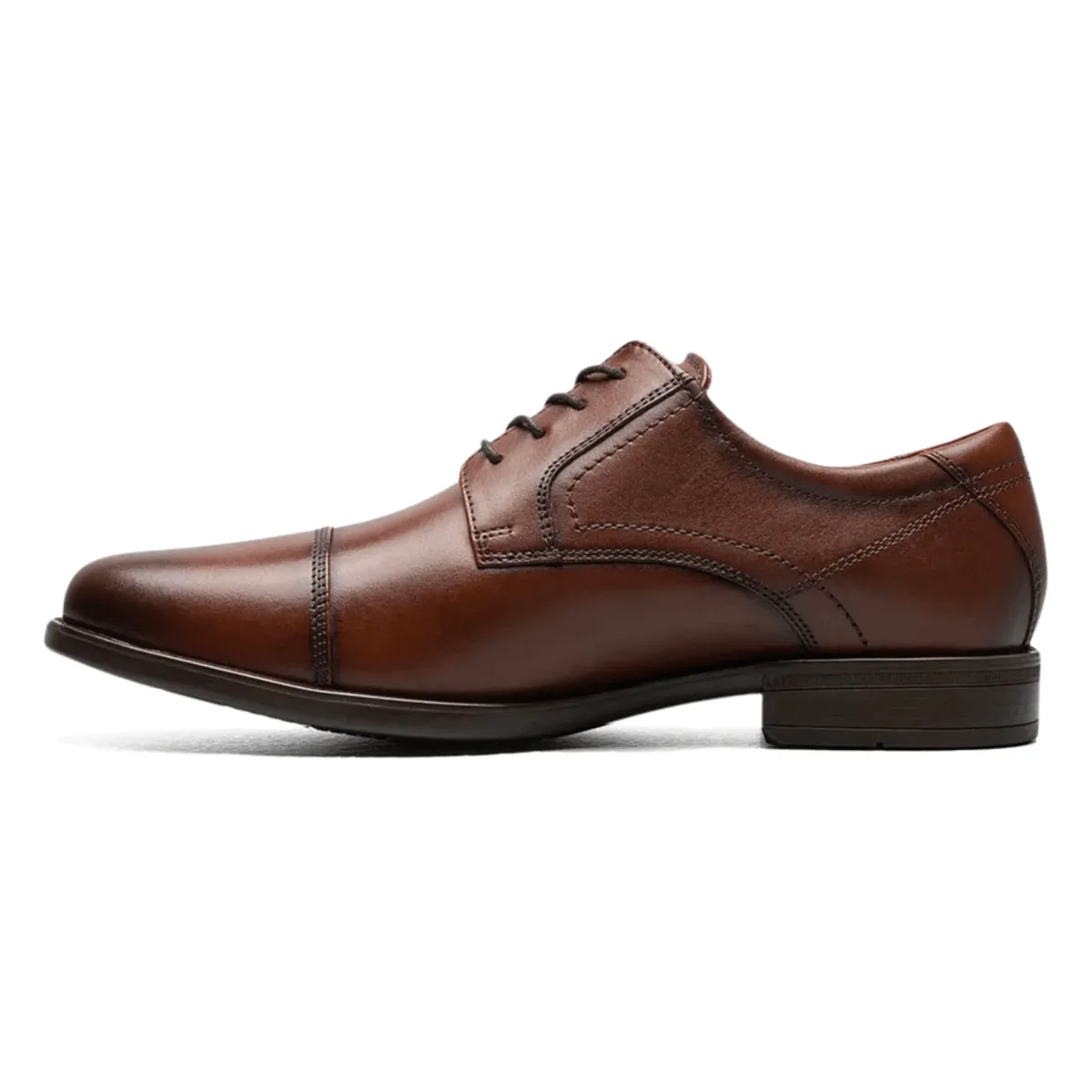 Florsheim Men's Midtown Cap Toe Oxford Cognac Leather