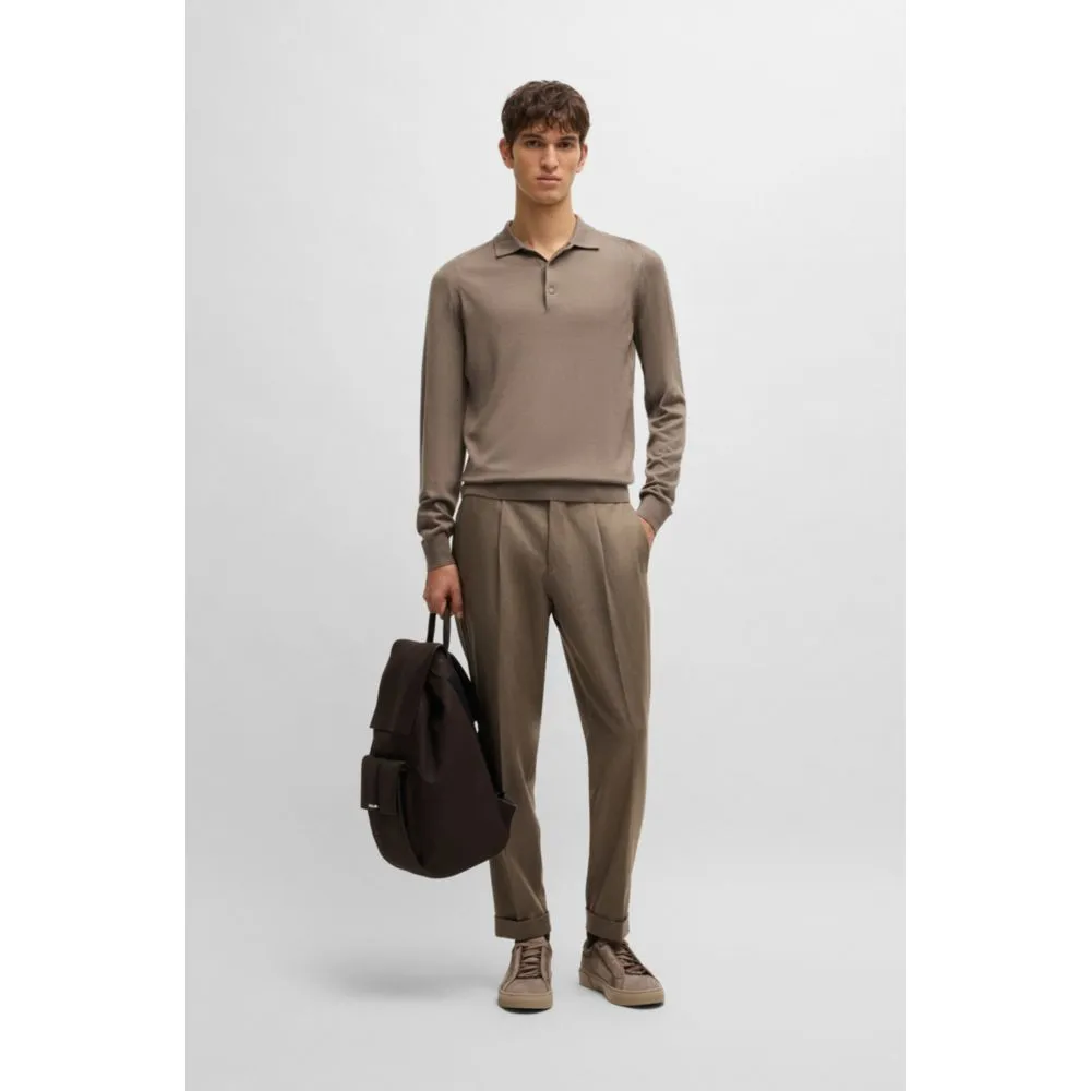 Gary low-top trainers in suede