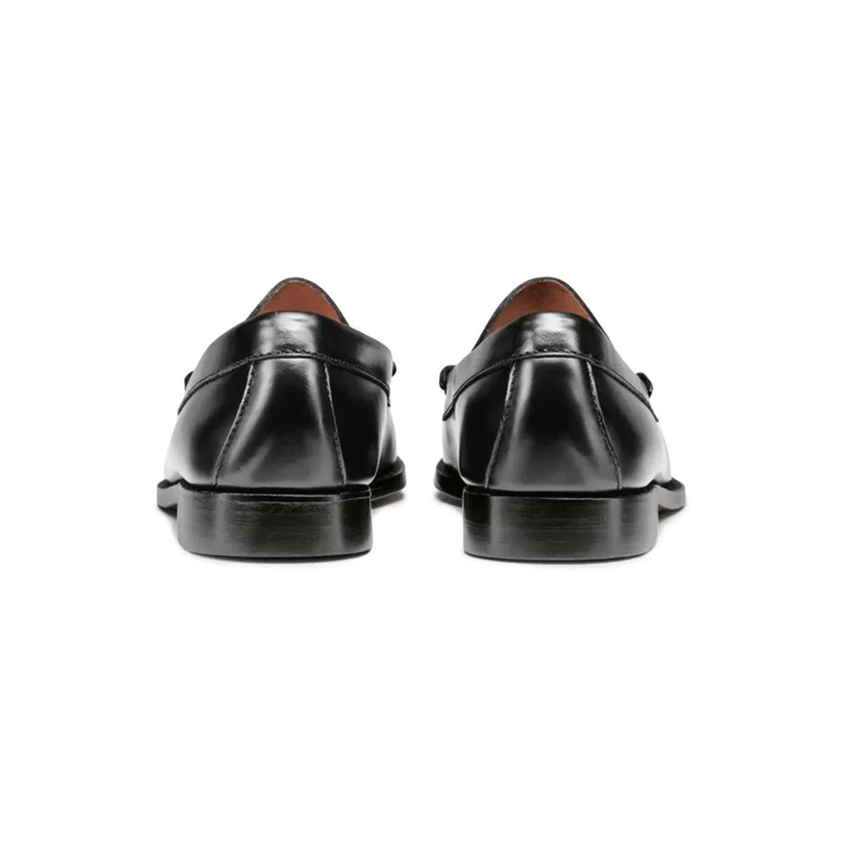 G.H. Bass Men's Larson Venetian WeeJuns Black Leather