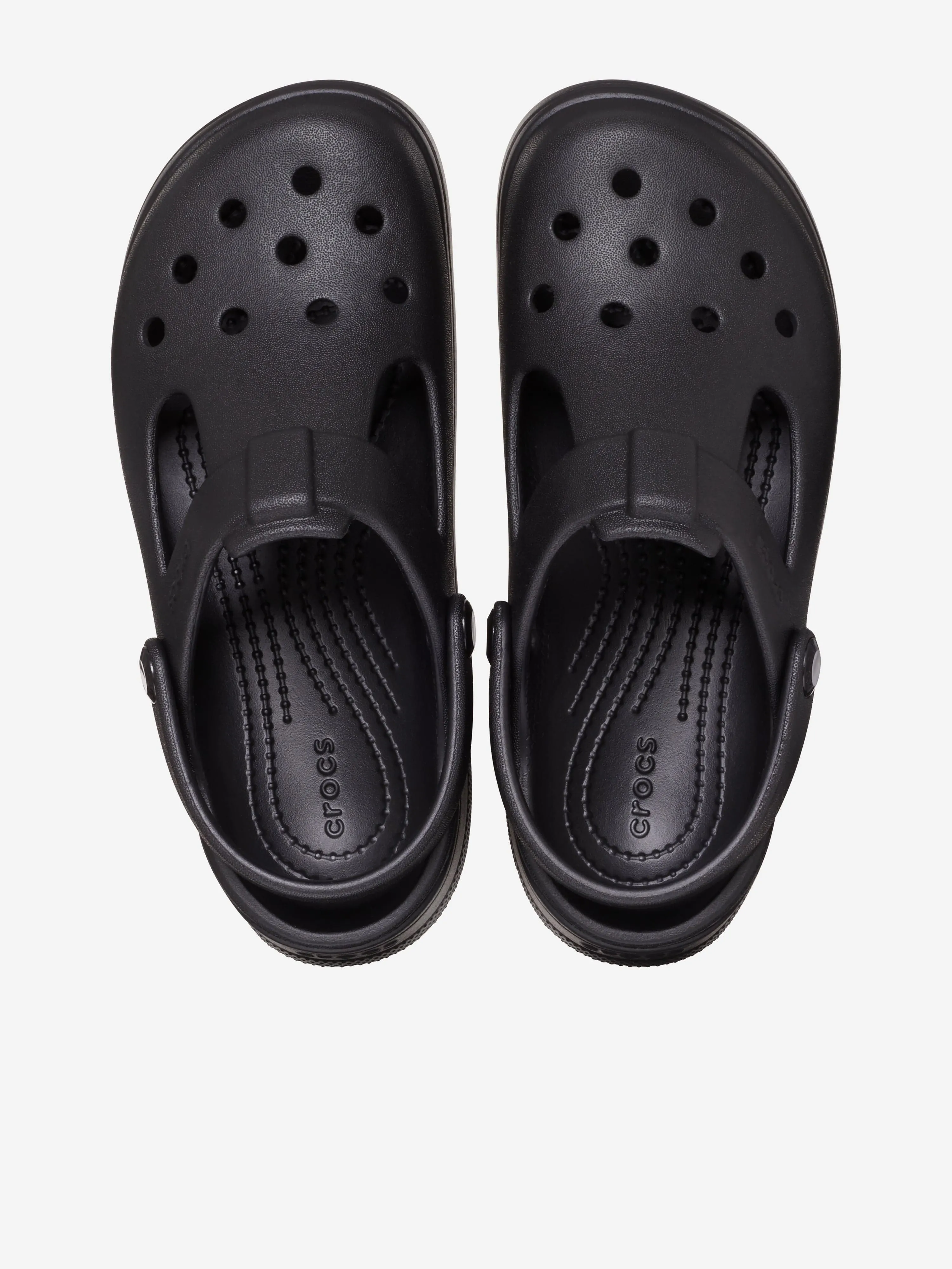 Girls Classic Mary Jane Clog in Black
